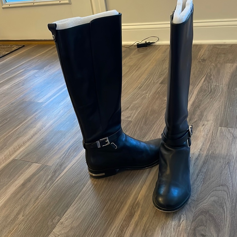 Michael Kors leather knee high boots